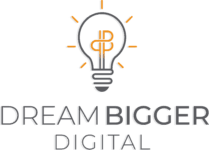 Dream Bigger Digital Marketing Services Logo.